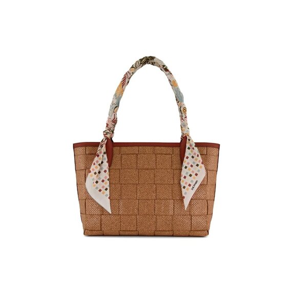 Zac Posen Woven Leather Tote Bag - Picture 3 of 14
